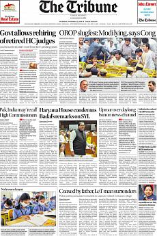 The Tribune Delhi - November 5th 2016