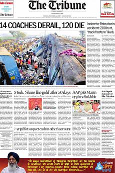 The Tribune Delhi - November 21st 2016