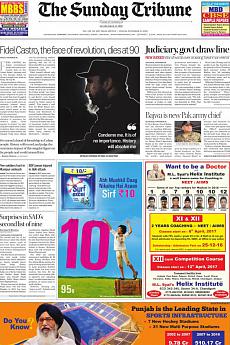 The Tribune Delhi - November 27th 2016