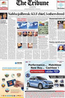 The Tribune Delhi - November 28th 2016