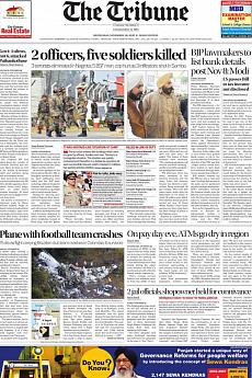 The Tribune Delhi - November 30th 2016