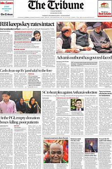 The Tribune Delhi - December 8th 2016