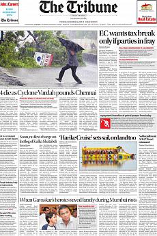 The Tribune Delhi - December 13th 2016