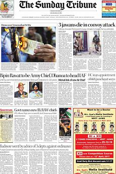 The Tribune Delhi - December 18th 2016