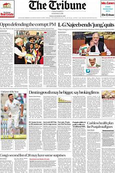 The Tribune Delhi - December 23rd 2016