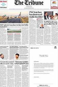 The Tribune Delhi - December 28th 2016