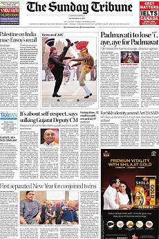 The Tribune Delhi - December 31st 2017
