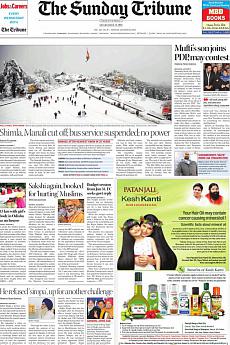 The Tribune Delhi - January 8th 2017