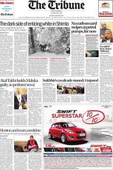 The Tribune Delhi - January 9th 2017