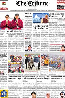 The Tribune Delhi - January 18th 2017