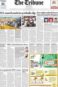 The Tribune Delhi - February 24th 2017
