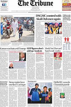 The Tribune Delhi - March 2nd 2017