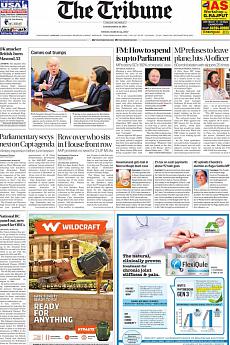 The Tribune Delhi - March 24th 2017