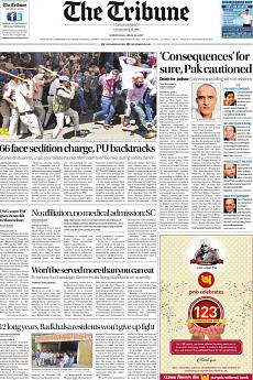 The Tribune Delhi - April 12th 2017