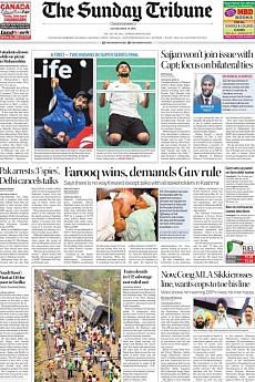 The Tribune Delhi - April 16th 2017