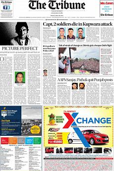 The Tribune Delhi - April 28th 2017