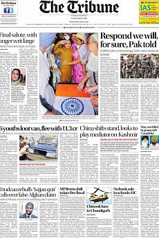 The Tribune Delhi - May 3rd 2017