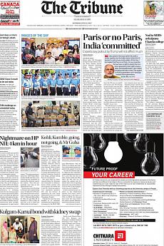 The Tribune Delhi - June 3rd 2017