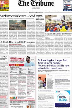 The Tribune Delhi - June 7th 2017
