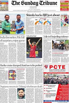 The Tribune Delhi - June 18th 2017