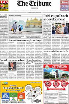 The Tribune Delhi - June 28th 2017