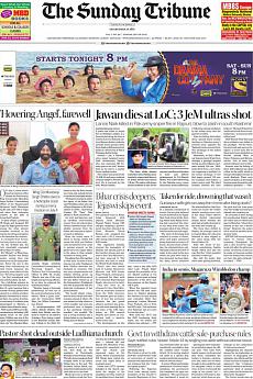 The Tribune Delhi - July 16th 2017