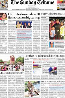 The Tribune Delhi - September 10th 2017