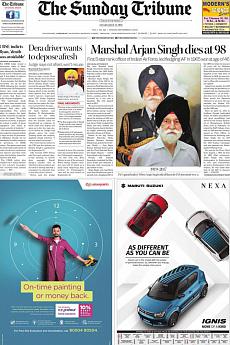 The Tribune Delhi - September 17th 2017