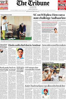 The Tribune Delhi - October 31st 2017
