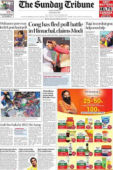 The Tribune Delhi - November 5th 2017