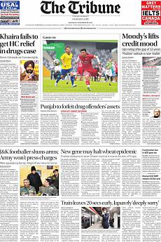 The Tribune Delhi - November 18th 2017