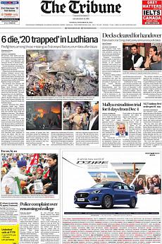 The Tribune Delhi - November 21st 2017