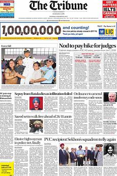 The Tribune Delhi - November 23rd 2017