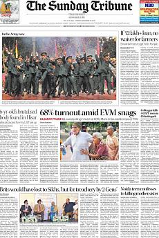 The Tribune Delhi - December 10th 2017