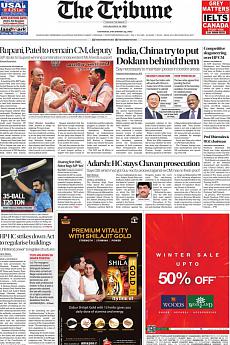 The Tribune Delhi - December 23rd 2017