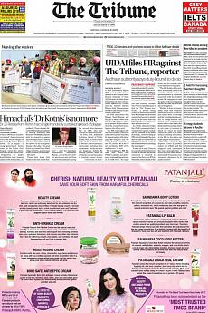 The Tribune Delhi - January 8th 2018
