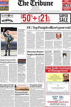 The Tribune Delhi - January 18th 2018