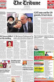 The Tribune Delhi - January 19th 2018