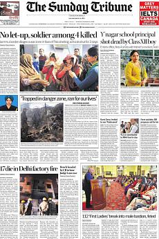 The Tribune Delhi - January 21st 2018