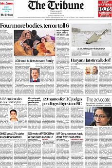 The Tribune Delhi - February 12th 2018