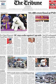 The Tribune Delhi - February 15th 2018