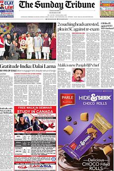 The Tribune Delhi - April 1st 2018