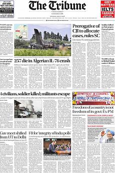 The Tribune Delhi - April 12th 2018