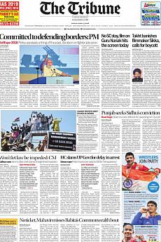 The Tribune Delhi - April 13th 2018