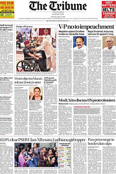 The Tribune Delhi - April 24th 2018
