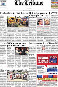 The Tribune Delhi - April 27th 2018