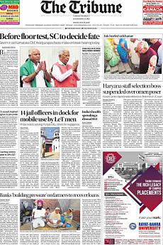 The Tribune Delhi - May 18th 2018