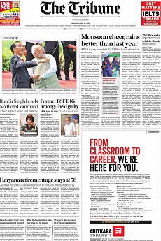 The Tribune Delhi - May 31st 2018
