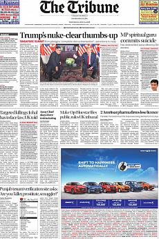 The Tribune Delhi - June 13th 2018