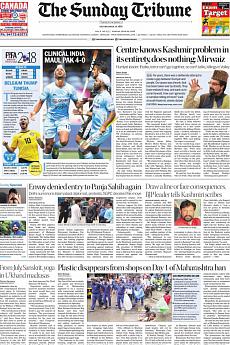 The Tribune Delhi - June 24th 2018